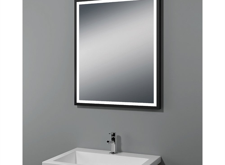 Utah Mirror with Black Frame - 2 Size Options